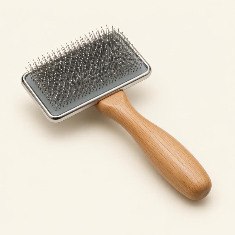Wooden Slicker Brush
